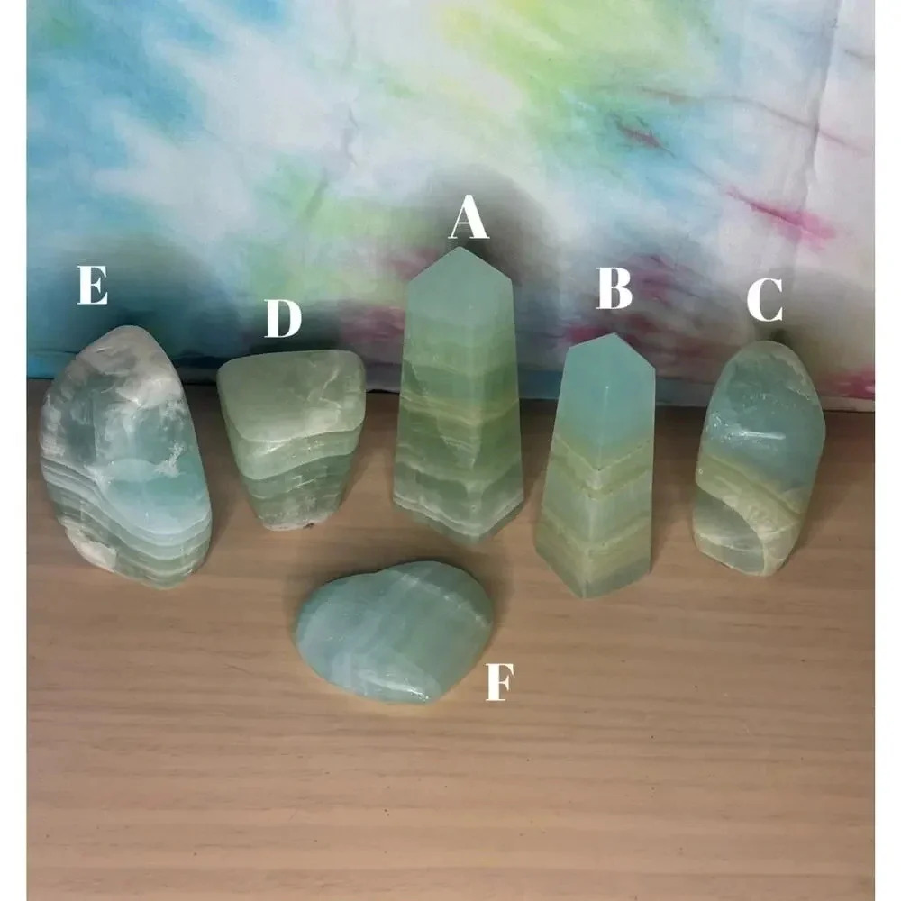 Pistachio Calcite - E